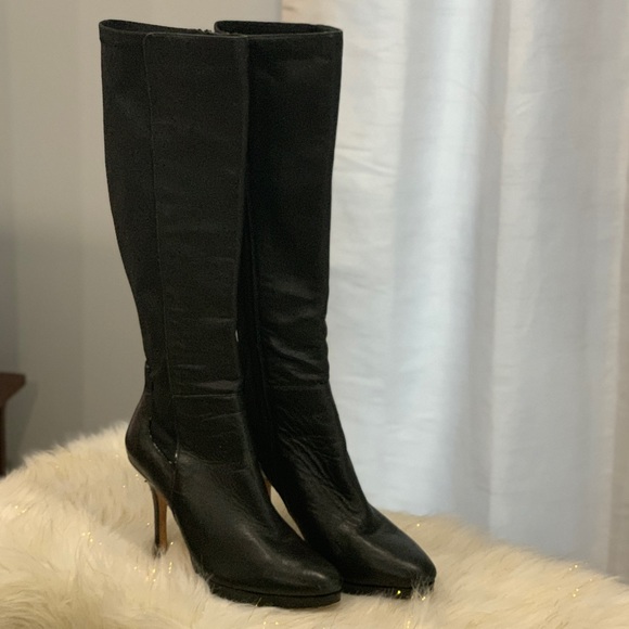 White House Black Market Shoes - White House Black Market Bordeaux black boots 9M